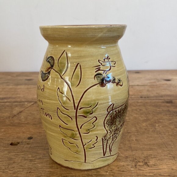 SJ Pottery Redware Vase - Picture 6 of 11